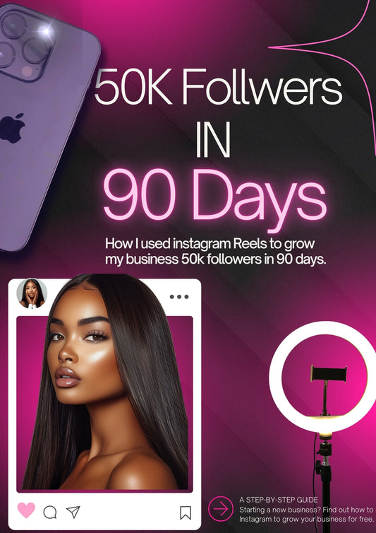 50K Follwers in 90 Days