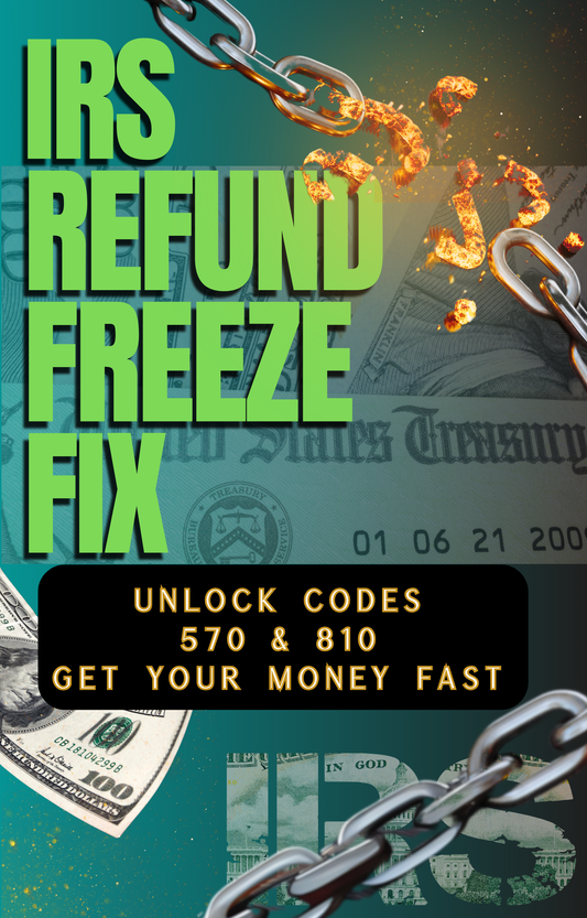 IRS Refund Freeze Fix: Unlock Codes 570 & 810 Get Your Money Fast