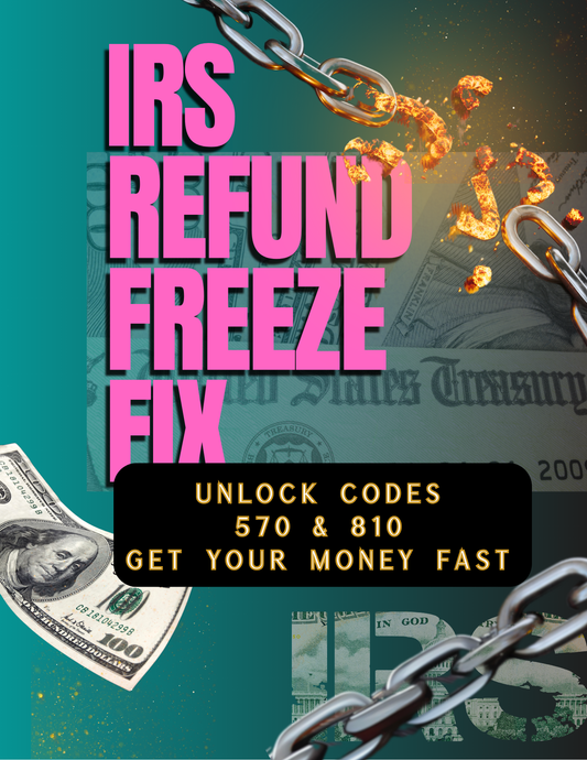 IRS Refund Freeze Fix: Unlock Codes 570 & 810 Get Your Money Fast